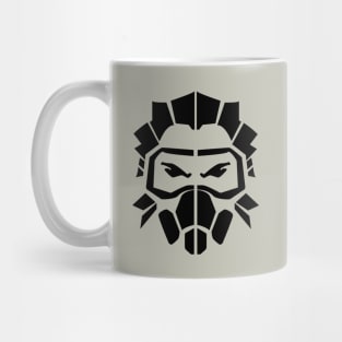 Caustic Icon Black Mug